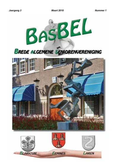 Basbel Magazines Jaargang 2 Maart 2018 Nummer 1