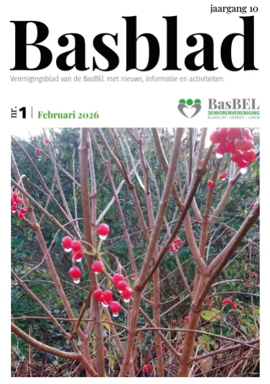 Basblad BasBEL Boekje Jaargang 10 Nr. 1 Februari 2026 1
